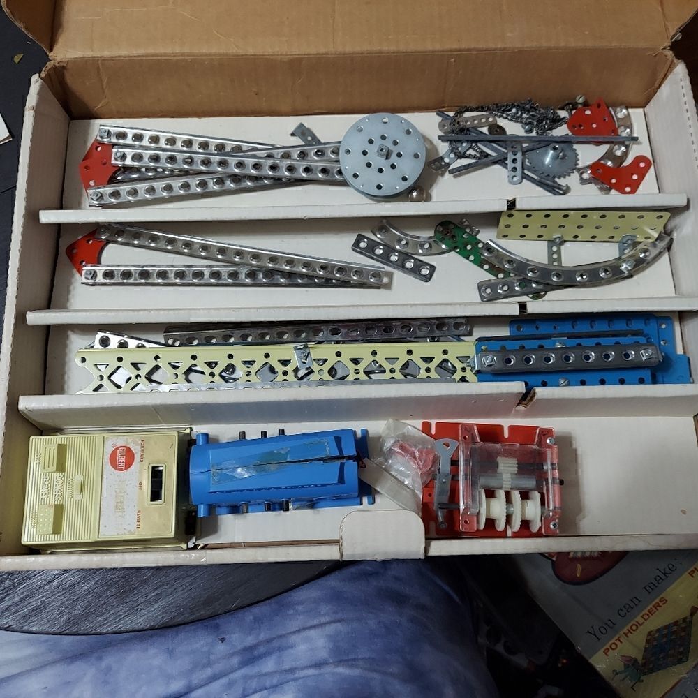 Vintage Remote Control Erector Set RC VTG Gilbert Powerline Antique - Picture 2 of 9